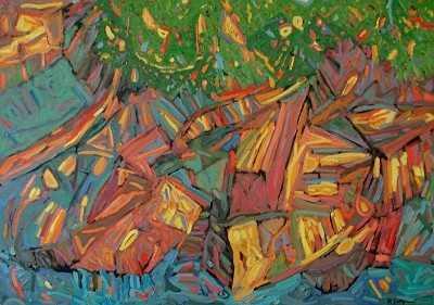 Capilano Gorge 1989/ Number 2 by Marvin Saltzman