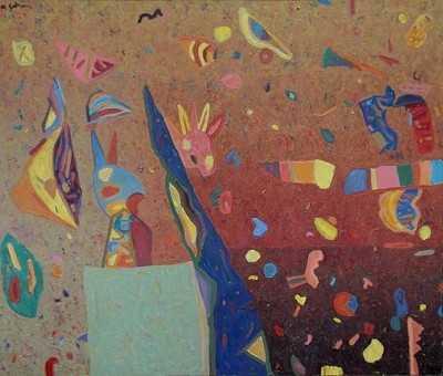 Homage Gaudi 1986/ Number 4 by Marvin Saltzman