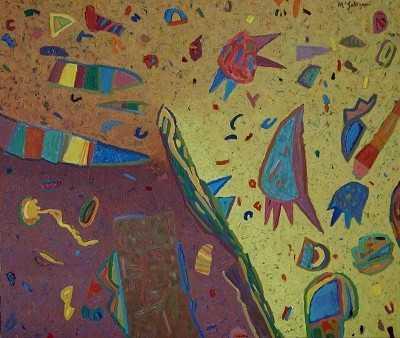 Homage Gaudi 1986/ Number 11 by Marvin Saltzman