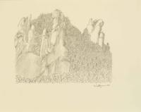 Gorge du Jonte, Drawing 6 by 