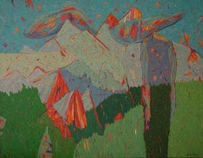 French Alpes 1997/ Number 8 by Marvin Saltzman