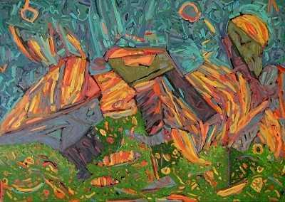 Capilano Gorge 1989/ Number 3 by Marvin Saltzman