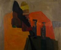 STUDENT WORK_STILL LIFE 1958 by 