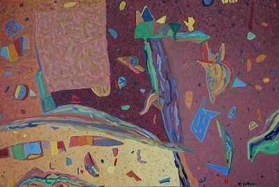 Homage Gaudi 1986/ Number 2 by Marvin Saltzman